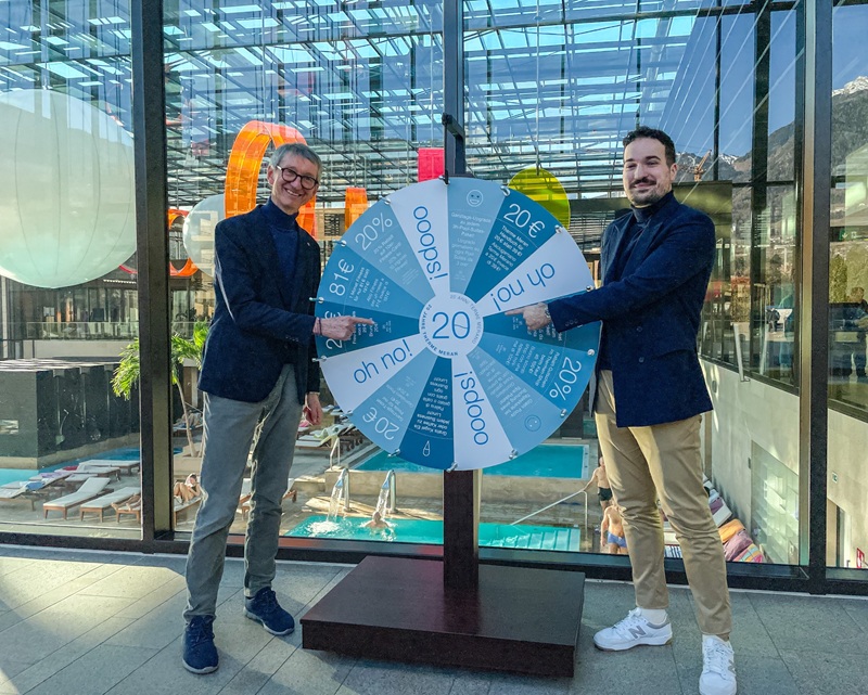 20 anni Terme Merano la Ruota della Fortuna